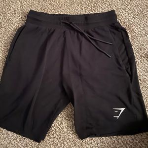 Mens Gymshark Critical Sweatshorts - Black - Size SMALL